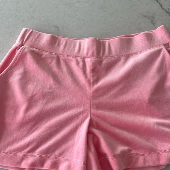 JUICY COUTURE POWDER PUFF VELOUR SET! Shorts and zip jacket! New! L - Picture 7 of 11